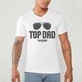 Top Gun Top Dad Men's V-Neck T-Shirt