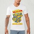Transformers Father's Day Bumblebee My Dad Is Brave Men's V-Neck T-Shirt
