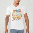 Vintage 1995 Retro Classic 90s Nostalgia Throwback Vibe Premium Tri-Blend Men's V-Neck T-Shirt Vintage 1995 Retro Classic 90s Nostalgia Throwback Vibe Premium Tri-Blend Men's V-Neck T-Shirt