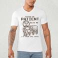 Vintage Biden Please Be Patient With Me I'm From The 1900s Men's V-Neck T-Shirt Vintage Biden Please Be Patient With Me I'm From The 1900s Men's V-Neck T-Shirt