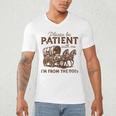 Vintage Please Be Patient With Me I'm From The 1900s Western Men's V-Neck T-Shirt