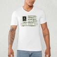 Vintage Proud Army Dad Camo American Flag Veteran Men's V-Neck T-Shirt