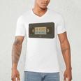 Vintage VHS Tape Humor Retro Nostalgia Graphic Men's V-Neck T-Shirt Vintage VHS Tape Humor Retro Nostalgia Graphic Men's V-Neck T-Shirt
