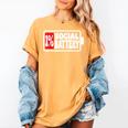 1 Social Battery Sarcastic Introverted Men Women Women's Comfort Colors T-Shirt Mustard