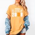 2018 Business Graduation Shirt Business Major Women's Comfort Colors T-Shirt Mustard