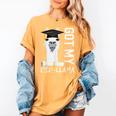 2022 Graduate Graduation For Him Her Got My Dip-Llama Women's Comfort Colors T-Shirt Mustard