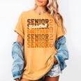 2026 Basketball Senior Brother Graduation Matching Family Women's Comfort Colors T-Shirt Mustard