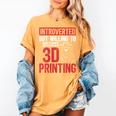 3D Printer Introvert 3D Printing Women's Comfort Colors T-Shirt Mustard 3D Printer Introvert 3D Printing Women's Comfort Colors T-Shirt Mustard