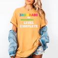 3rd Grade Level Complete Third Grade Graduation Women's Comfort Colors T-Shirt Mustard