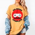 5th Grade Level Complete Gamer Graduation Women's Comfort Colors T-Shirt Mustard