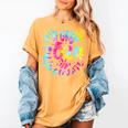 8th Grade Graduate 2024 Graduation Last Day Of School Tie Women's Comfort Colors T-Shirt Mustard