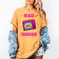 90s Rad Squad Retro Television 90s Aesthetic Nostalgia Women's Comfort Colors T-Shirt Mustard
