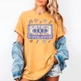 90s RNB Vibes Cassette – Retro Music Nostalgia RNB Cassette Women's Comfort Colors T-Shirt Mustard