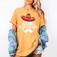 Adios Bitchachos For Graduation Or Cinco De Mayo T-Shirt Women's Comfort Colors T-Shirt Mustard