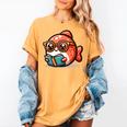 Adorable Book Lover Salmon With Reading Glasses Cute Women's Comfort Colors T-Shirt Mustard Adorable Book Lover Salmon With Reading Glasses Cute Women's Comfort Colors T-Shirt Mustard
