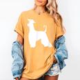 Afghan Hound Graduation Dog Graduate Men Women Kids Women's Comfort Colors T-Shirt Mustard