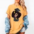 African Woman Educated Graduation 2019 Proud Women's Comfort Colors T-Shirt Mustard
