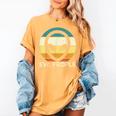 Alien Face Ew People Ufo Introvert Men Women Kids Teen Women's Comfort Colors T-Shirt Mustard
