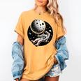 Astronaut Aesthetic Holding Moon Balloon Planets Introvert Women's Comfort Colors T-Shirt Mustard