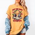 Audiobook Lover Bookish Headphones Just One More Chapter Women's Comfort Colors T-Shirt Mustard