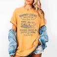 Automotive Nostalgia Classic Car Cruise-In Distressed Premium Tri-Blend Women's Comfort Colors T-Shirt Mustard Automotive Nostalgia Classic Car Cruise-In Distressed Premium Tri-Blend Women's Comfort Colors T-Shirt Mustard