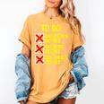 Bachelors Masters Doctorate Degree DR PHD Graduation Women's Comfort Colors T-Shirt Mustard