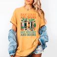 Ban Liars And Crooks Not History And Books Bookworm Library Women's Comfort Colors T-Shirt Mustard