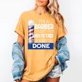 Barber Stylist Barber College Graduation Women's Comfort Colors T-Shirt Mustard