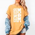 Baseball Senior Mom Class Of 2026 Senior Night Graduation Women's Comfort Colors T-Shirt Mustard