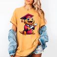 Bearded Dragon Graduation Kindergarten Elementary Girl Boy Women's Comfort Colors T-Shirt Mustard