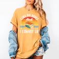 I Like Big Books And I Cannot Lie Bookworm Reading Teacher Women's Comfort Colors T-Shirt Mustard