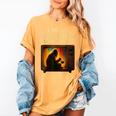 Bigfoot Saturday Morning Nostalgia Women's Comfort Colors T-Shirt Mustard