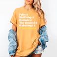 The Book Of Mormon Musical Characters Women's Comfort Colors T-Shirt Mustard The Book Of Mormon Musical Characters Women's Comfort Colors T-Shirt Mustard