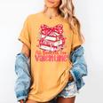 All Booked For Valentine Book Lovers Teacher Girl Women Kid Women's Comfort Colors T-Shirt Mustard