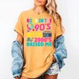Born In The 90's But The 2000's Raised Me Y2K Nostalgia Women's Comfort Colors T-Shirt Mustard