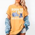 Born To Nap Forced To Exist Lazy Skeleton Couch Introverts Women's Comfort Colors T-Shirt Mustard Born To Nap Forced To Exist Lazy Skeleton Couch Introverts Women's Comfort Colors T-Shirt Mustard