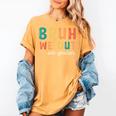 Bruh We Out 6th Graders Sixth Grade Graduation Women's Comfort Colors T-Shirt Mustard