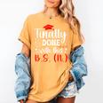 BSN Bachelor Of Science In Nursing Graduation Women's Comfort Colors T-Shirt Mustard
