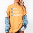 More Bucks Annually MBA Graduation Shirt Women's Comfort Colors T-Shirt Mustard