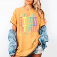 I Can't People Today I Peopled Yesterday Introvert Life Women's Comfort Colors T-Shirt Mustard