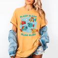 Cartoon Sarcasm Anti-Social Nihilism Introvert Fish Women's Comfort Colors T-Shirt Mustard