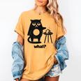 Cat What Humor Introvert Anti-Social Women's Comfort Colors T-Shirt Mustard Cat What Humor Introvert Anti-Social Women's Comfort Colors T-Shirt Mustard