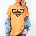 Cheerleading Senior Night Cheer Senior 2025 Graduation 30 Women's Comfort Colors T-Shirt Mustard