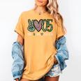 Class Of 2005 Shirt Leopard Senior Graduation Class Reunion Women's Comfort Colors T-Shirt Mustard
