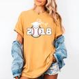 Class Of 2018 Baseball Senior Graduation Shirt Grad Women's Comfort Colors T-Shirt Mustard
