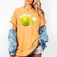 Class Of 2018 Shirts Graduation Senior Tennis Shirt Women's Comfort Colors T-Shirt Mustard
