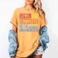 Class Of 2019 Senior High School Graduation Level 12th Grade Women's Comfort Colors T-Shirt Mustard