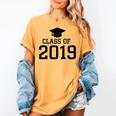 Class Of 2019 Shirt Graduation Gift Women's Comfort Colors T-Shirt Mustard
