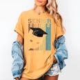 Class Of 2022 Graduation Cat Seniors Grad Women's Comfort Colors T-Shirt Mustard
