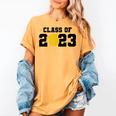 Class Of 2023 Graduation Waterpolo Senior 2023 Women's Comfort Colors T-Shirt Mustard